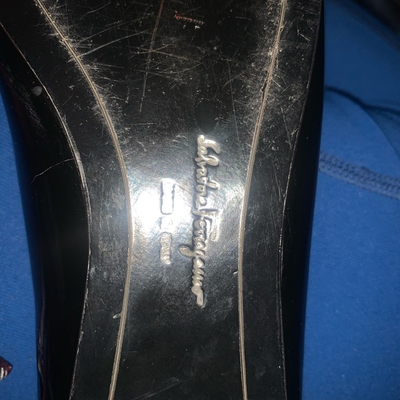 Salvatore ferragamo flats size 7 - Picture 10 of 11